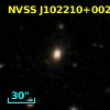 NVSS J102210+002421