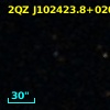 2QZ J102423.8+020025