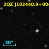 2QZ J102440.9+004558