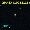 2MASX J10212115+0019356