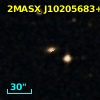 2MASX J10205683+0057074