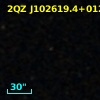 2QZ J102619.4+012233