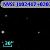 NVSS J102417+020709