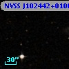NVSS J102442+010626