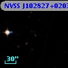 NVSS J102827+020354
