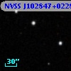 NVSS J102847+022817