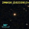 2MASX J10233913+0010216