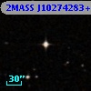 2MASS J10274283+0013599