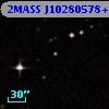 2MASS J10280578+0002574
