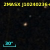 2MASX J10240236+0120030