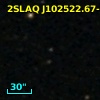 2SLAQ J102522.67-001552.4
