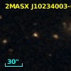 2MASX J10234003-0013298
