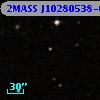 2MASS J10280538-0013545