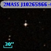 2MASS J10265866-0016332