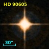 HD  90605