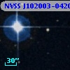 NVSS J102003-042054
