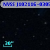 NVSS J102116-030546