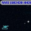 NVSS J102420-042031