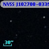 NVSS J102700-033815