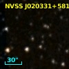 NVSS J020331+581321