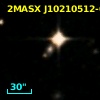 2MASX J10210512-0736594