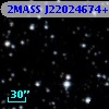 2MASS J22024674+4639199