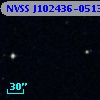 NVSS J102436-051323