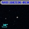 NVSS J102536-053617
