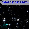 2MASS J22023867+4639057