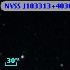 NVSS J103313+403636
