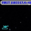 FIRST J103317.4+411627