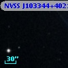 NVSS J103344+402119