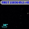 FIRST J103649.1+411815