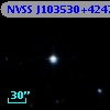 NVSS J103530+424727
