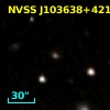 NVSS J103638+421641