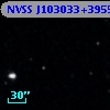 NVSS J103033+395544