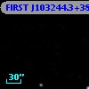 FIRST J103244.3+380803