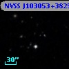 NVSS J103053+382542