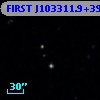 FIRST J103311.9+392956