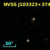 NVSS J103323+374305