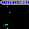 FIRST J103232.1+363322