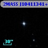 2MASS J10411341+3540373