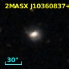 2MASX J10360837+3454323