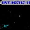 FIRST J103759.7+350714