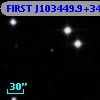 FIRST J103449.9+342227