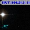 FIRST J104104.3+344117