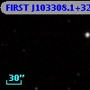 FIRST J103308.1+321241
