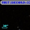 FIRST J103309.9+325519