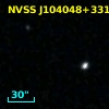NVSS J104048+331641