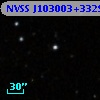 NVSS J103003+332953